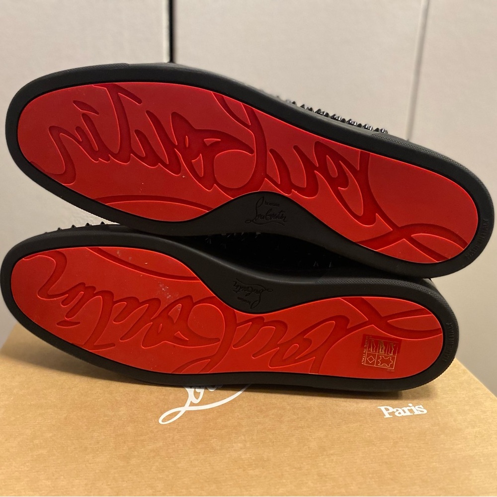 Christian Louboutin Louis Spikes Sneakers - Picture 6 of 11
